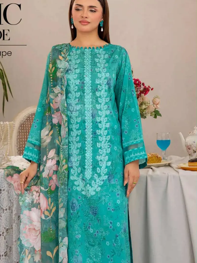 Pakistani primium Pure Cotton dress